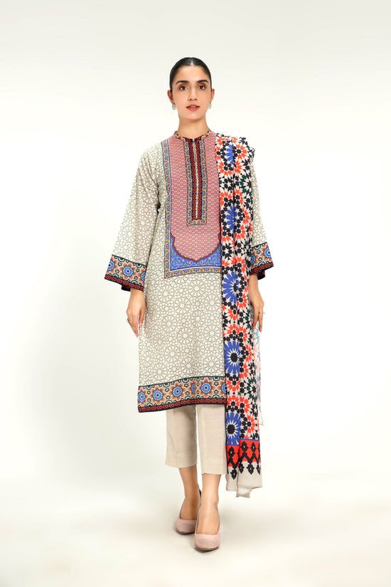 PRET PRINTED KHADDAR 2 PCS