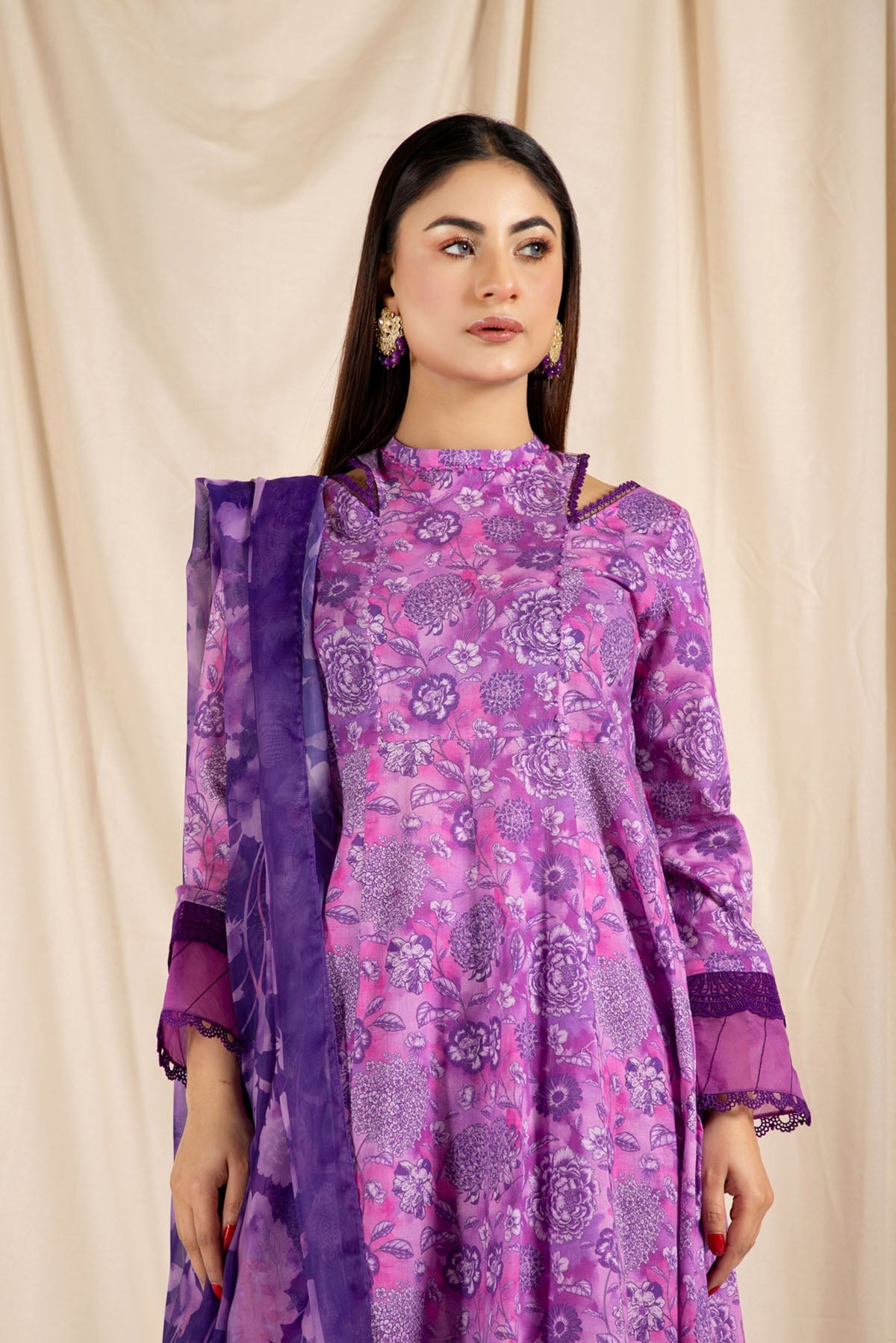 Printed Mid Silk Dupatta