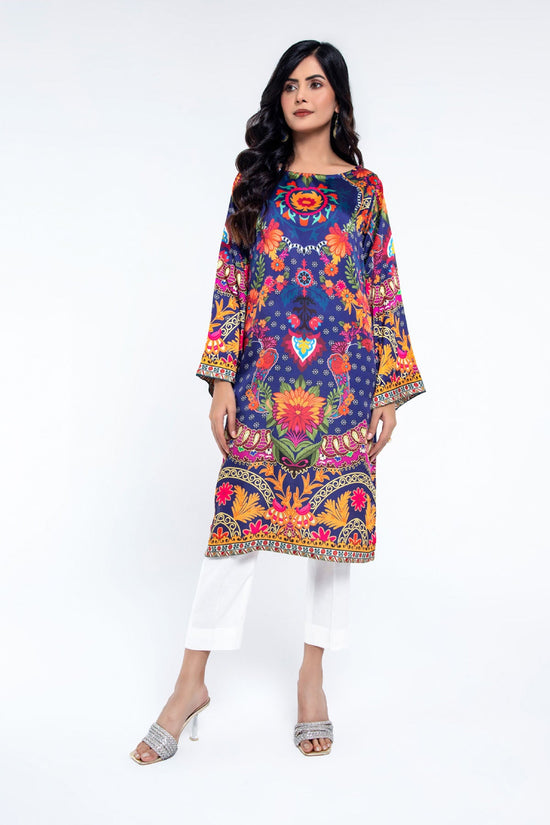 PRET PRINTED  SHAMOZ SILK  1 PCS