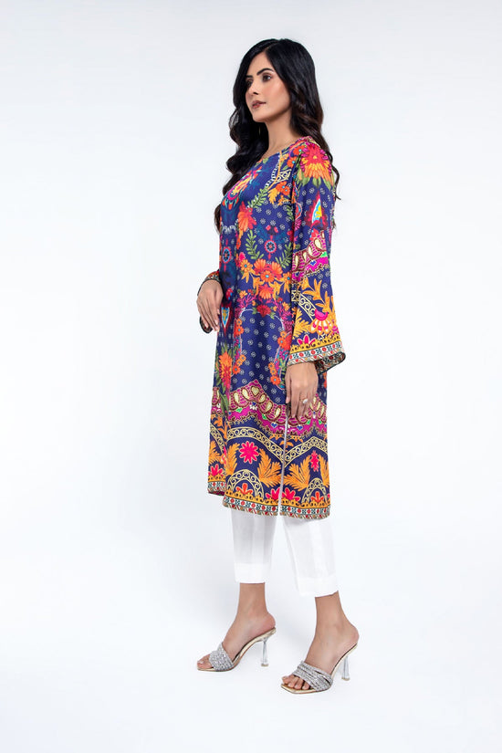 PRET PRINTED  SHAMOZ SILK  1 PCS