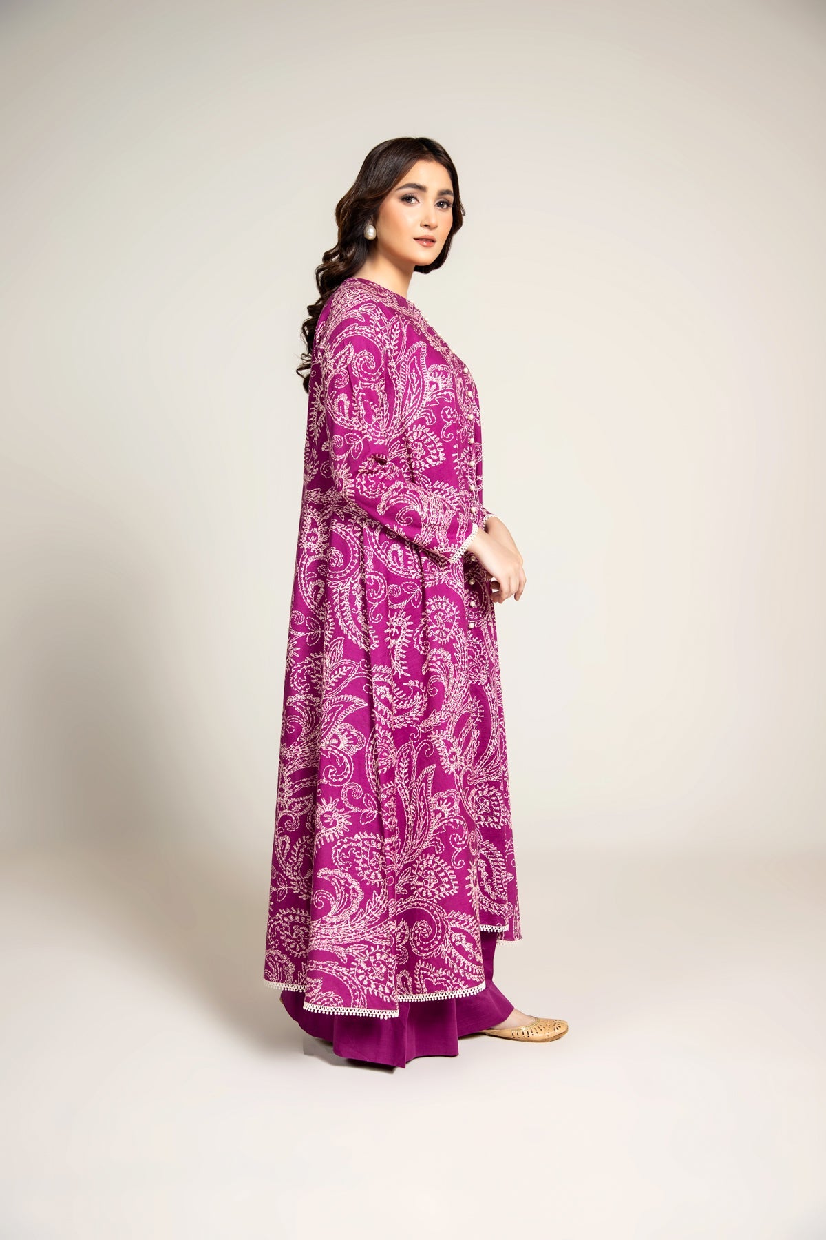 PRINTED SLUB KHADDAR 1 PCS (UNSTITCHED)