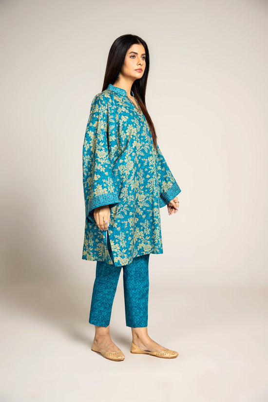 PRINTED SLUB KHADDAR 2 PCS (UNSTITCHED)