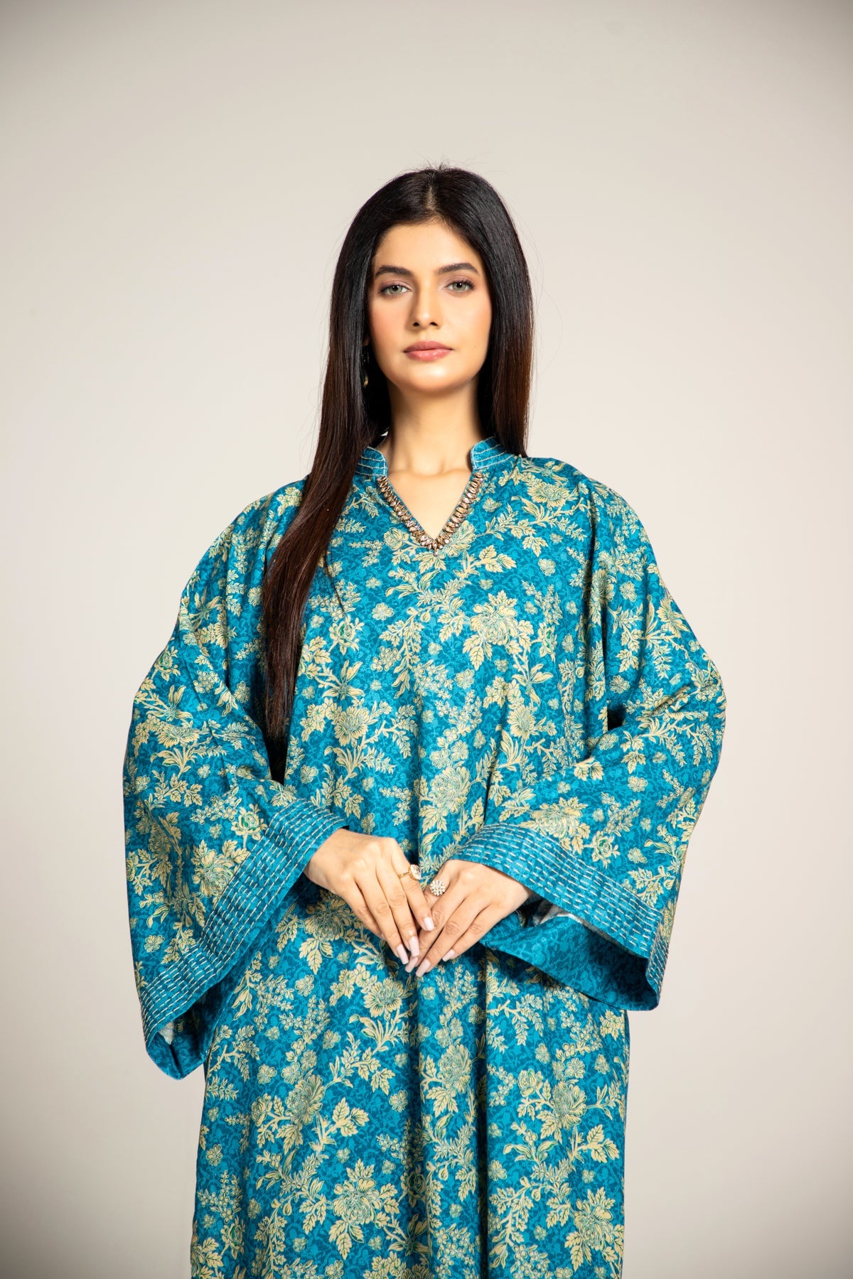PRINTED SLUB KHADDAR 2 PCS (UNSTITCHED)