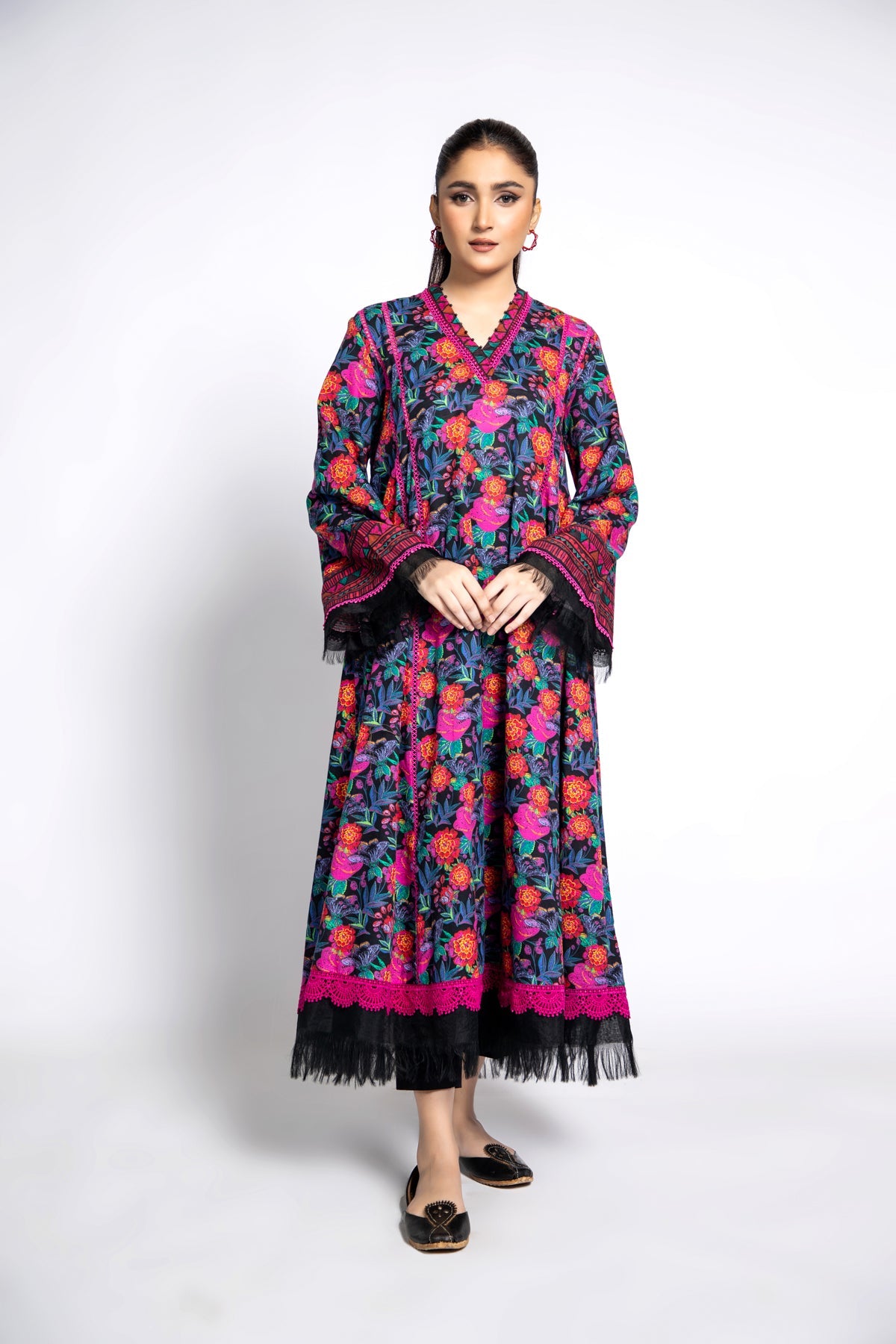 PRINTED SLUB KHADDAR 1 PCS (UNSTITCHED)