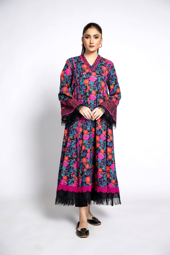 PRINTED SLUB KHADDAR 1 PCS (UNSTITCHED)