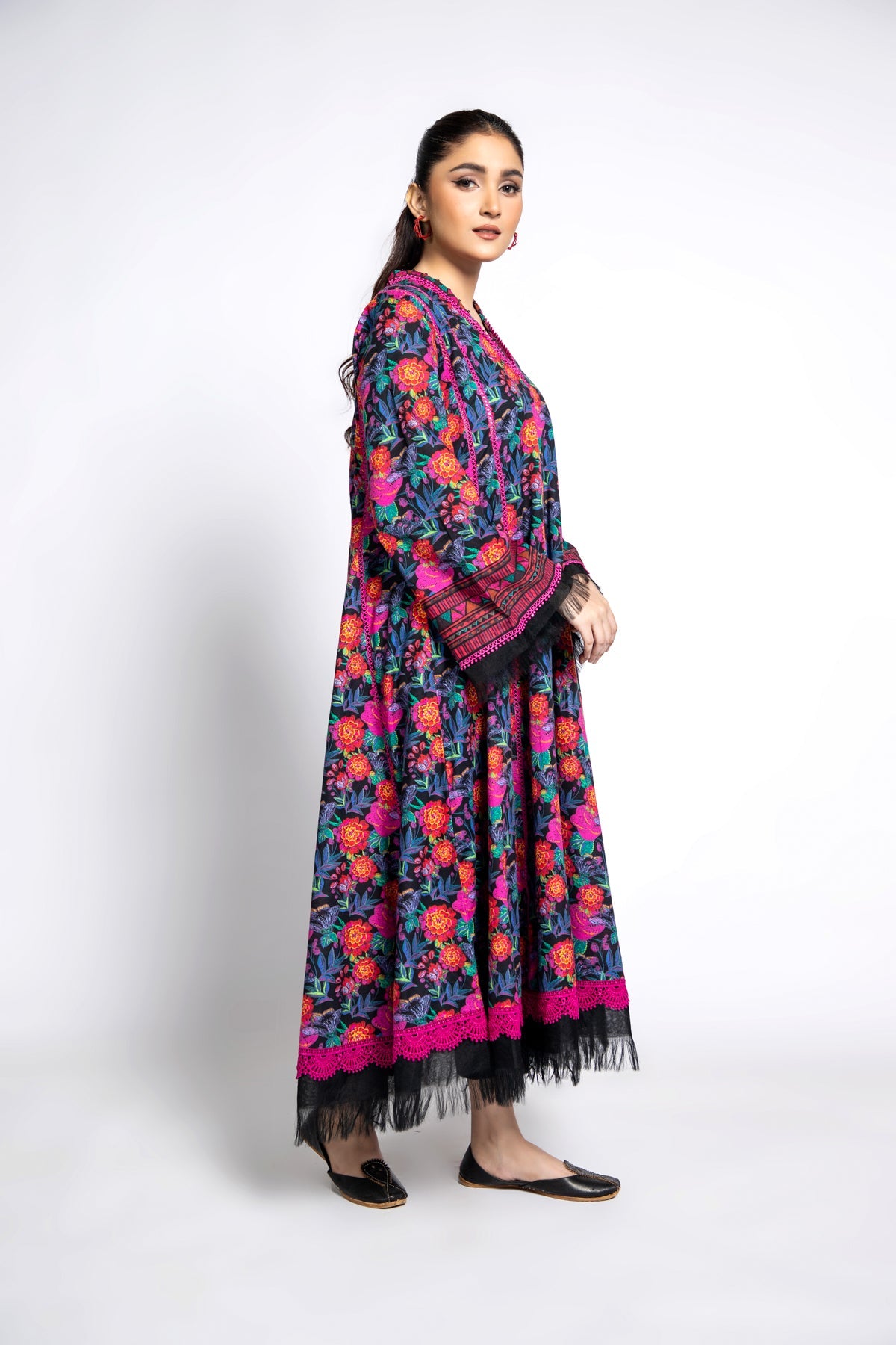 PRINTED SLUB KHADDAR 1 PCS (UNSTITCHED)